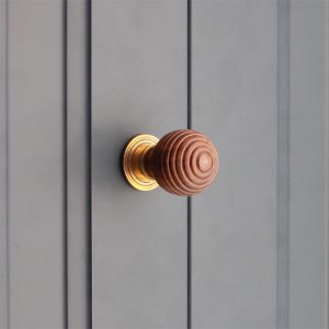 Door Knob - Spira Brass 